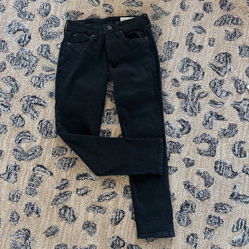 Rag & Bone Black Denim